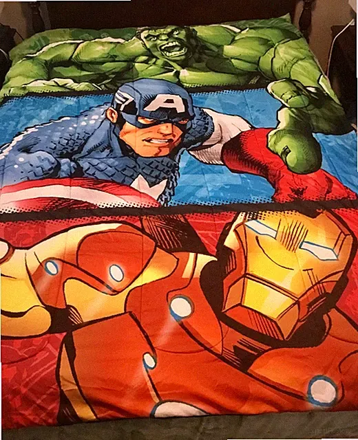 MARVEL AVENGERS ASSEMBLE TWIN BED SET FLAT & FITTED SHEETS PILLOWCASE-BEDSPREAD