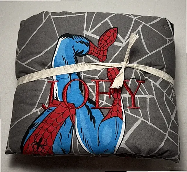 Pottery Barn Kids Marvel's Spider-Man Glow-in-the-Dark Sham ~ Standard ~ Joey