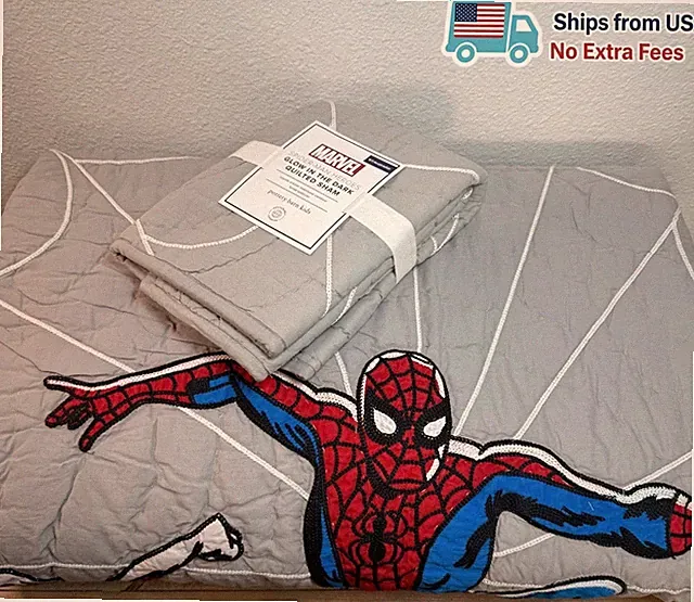 Pottery Barn Kids Marvel's Spider-Man Quilt