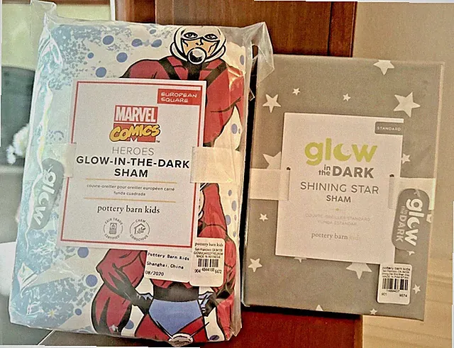 Pottery barn MARVEL Avengers superHERO Sham gift school bed comic star SET kid